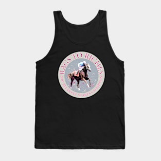 Champion Filly Rags to Riches 2007 Belmont Stakes design Tank Top